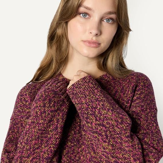 Purple Knit Sweater image 3